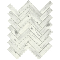 ECHO - 1.22X3.86/11X13, WHITE, GLOSSY